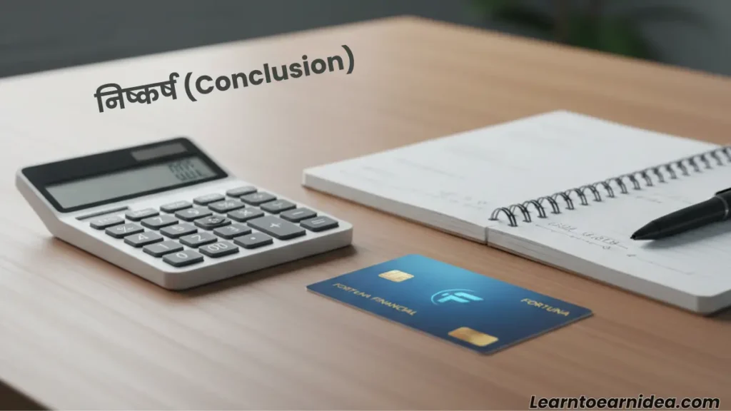 CONCLUSION Sahi card use karke benefits paane ki summary